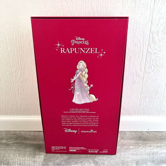 American Girl Disney Limited Edition Collector Series Rapunzel Doll - Picture 5 of 11